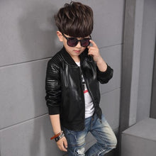 Toddler Boy Leather Jacket, Kids Bomber Jacket