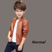 Boys Leather Jacket, Kids Winter Coats