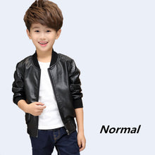 Boys Leather Jacket, Kids Winter Coats