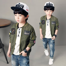 Boys Bomber Jacket Trendy Colors