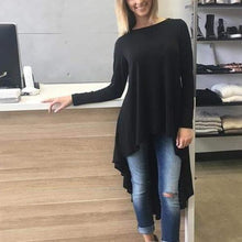 Women Knitted Long Sleeve Casual T Shirt