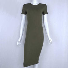 Women Bodycon Midi Dress