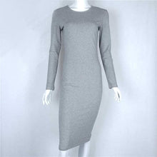 Women Bodycon Midi Dress