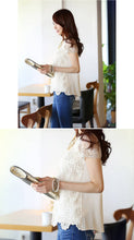 Women Lace Embroidery Blouse