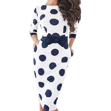 Women Polka Dot Dress Bodycon