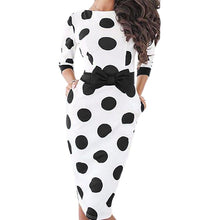 Women Polka Dot Dress Bodycon