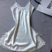 Women Silk Lace Nightgown