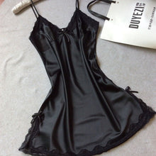 Women Silk Lace Nightgown