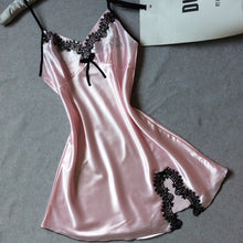 Women Silk Lace Nightgown