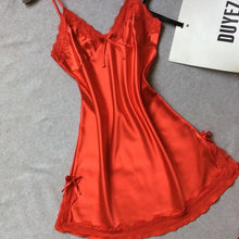 Women Silk Lace Nightgown