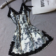 Women Silk Lace Nightgown