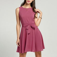 Women Chiffon Dress 13 Solid colors