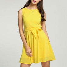 Women Chiffon Dress 13 Solid colors
