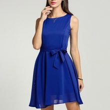 Women Chiffon Dress 13 Solid colors