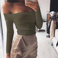 Women Off Shoulder T-shirt