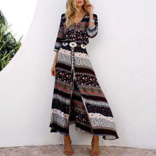 Women Dress Beach Boho Maxi