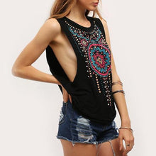 Women Vintage Tribal Print Tank Top