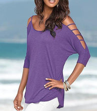 Women Casual Half Sleeve Off shoulder T-shirt