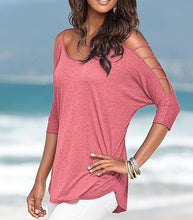 Women Casual Half Sleeve Off shoulder T-shirt