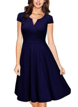 Women Formal V Neck Casual Dresses