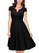 Women Formal V Neck Casual Dresses