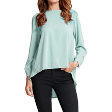 Women Chiffon Blouse Casual (Plus Size)