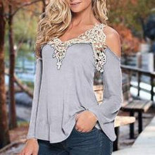 Women Blouse Shirt Floral Lace (Plus Size)