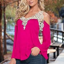 Women Blouse Shirt Floral Lace (Plus Size)