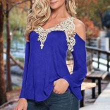 Women Blouse Shirt Floral Lace (Plus Size)