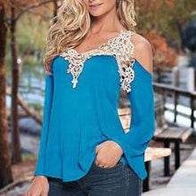 Women Blouse Shirt Floral Lace (Plus Size)