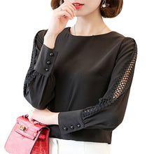 Women Lace Blouse Pink