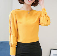 Women Lace Blouse Pink