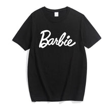 Women Barbie Letter Print T-Shirt