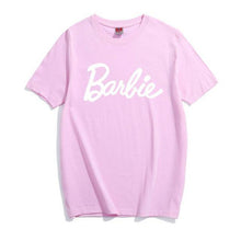 Women Barbie Letter Print T-Shirt