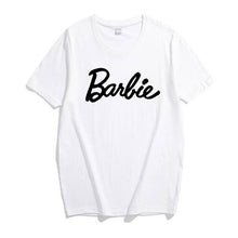 Women Barbie Letter Print T-Shirt