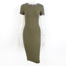 Women Knee-Length Bandage Midi Dress