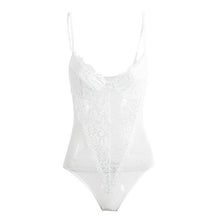 Women Sexy Backless Lace Bodysuit