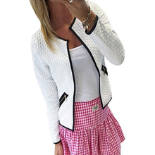 Women Basic Jacket with Pockets