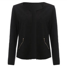 Women Basic Jacket with Pockets