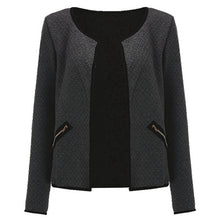 Women Basic Jacket with Pockets
