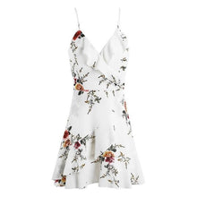 Women A-line Floral Print Dress