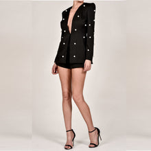 Women Long Sleeve Button Set