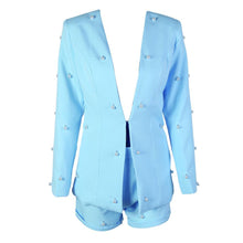 Women Long Sleeve Button Set