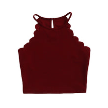 Women Burgundy Sexy Cami