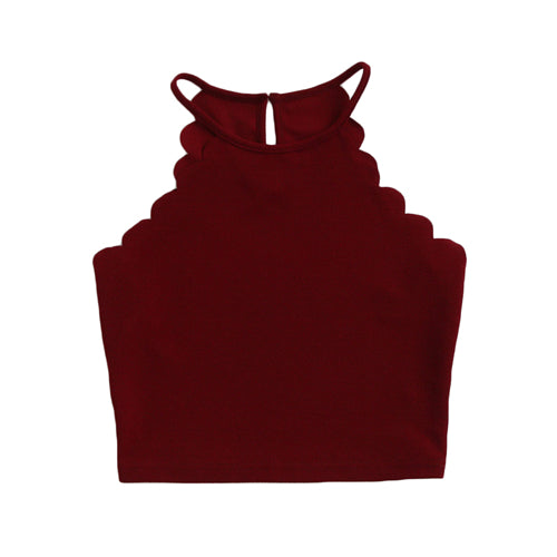 Women Burgundy Sexy Cami