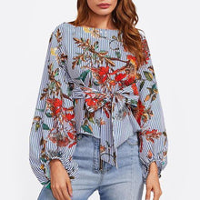 Women Lantern Sleeve Blouse