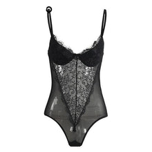 Women Sexy Backless Lace Bodysuit