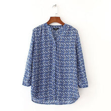 Women Chiffon Vintage Blouses