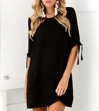 Women Casual Shirt Dress Half Sleeve