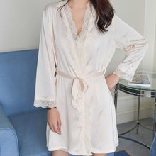 Women Lace Robe Female Sleepwear